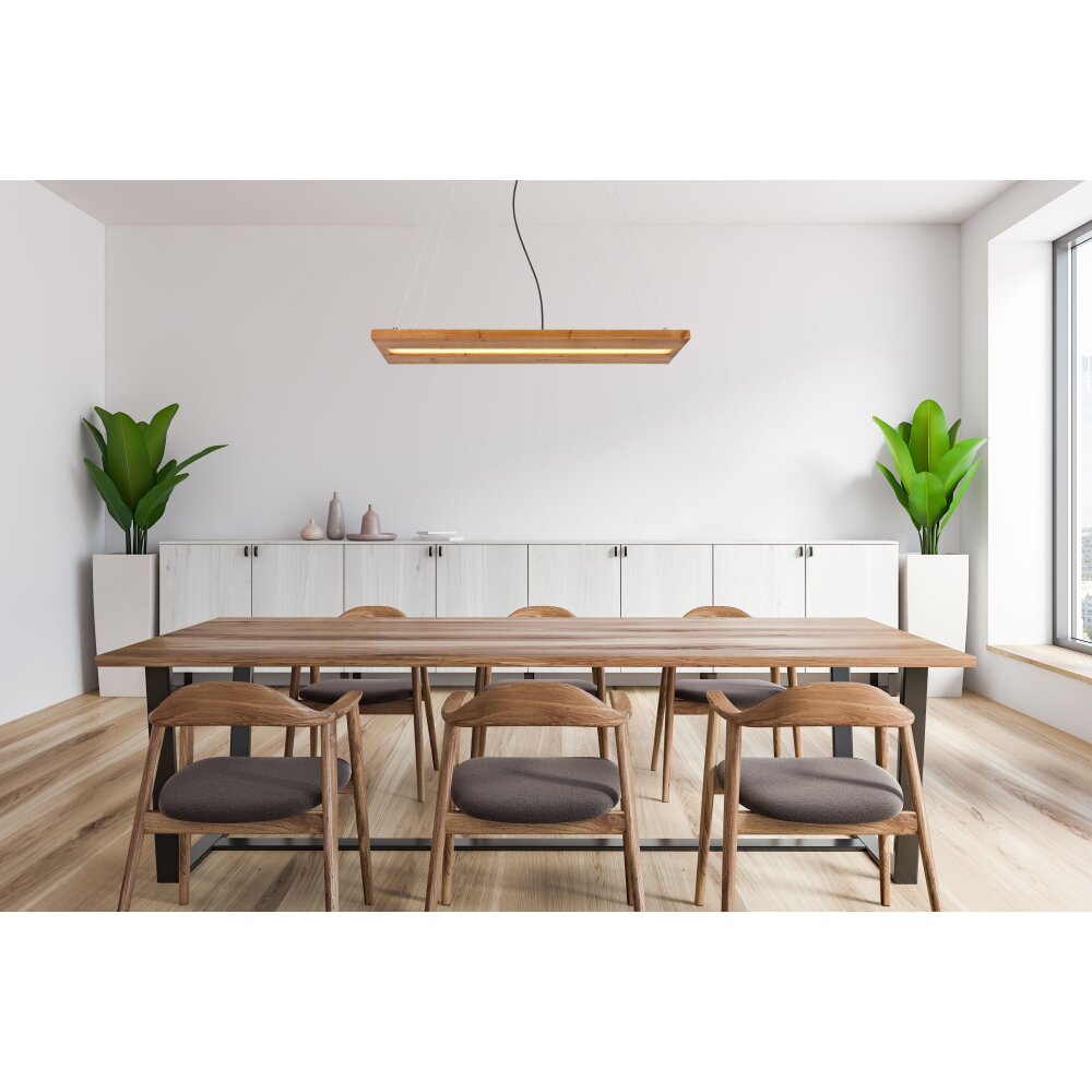 Globo ALINA Pendelbelysning LED Svart, 1-ljuskällor main product photo