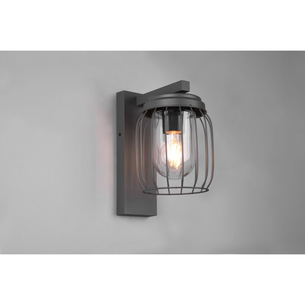 Trio Lampor Tuela Vägglampa Antracit, 1-ljuskällor main product photo