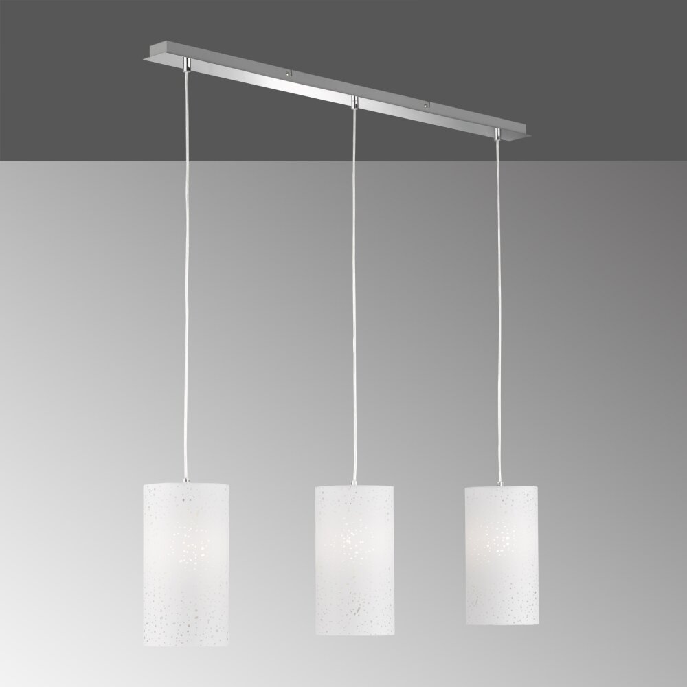 Honsel Lampor Thor Pendelbelysning Krom, 3-ljuskällor main product photo