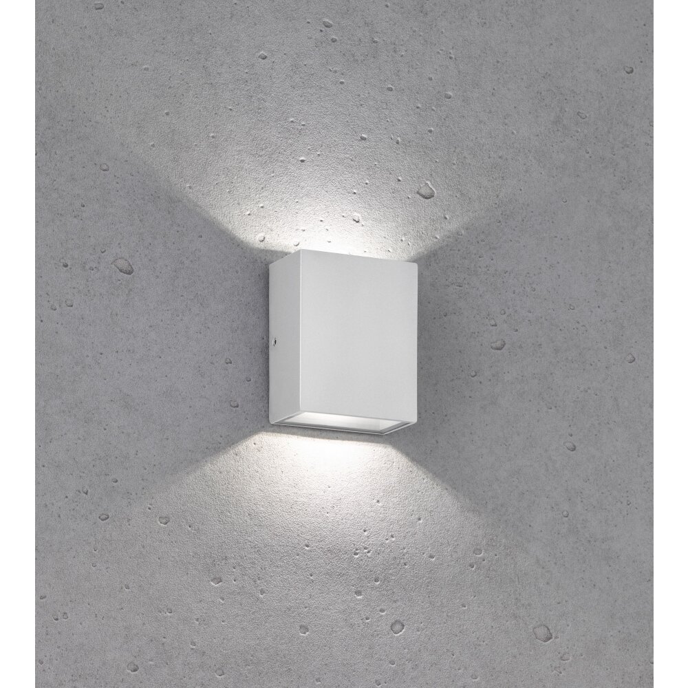 Honsel Lampor Denver vägglampa utomhus LED Silver, 2-ljuskällor main product photo