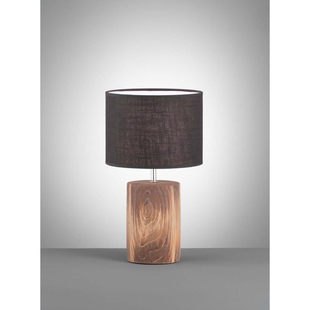 Honsel Lampor Malik Bordslampa Trä mörkt, 1-ljuskällor main product photo
