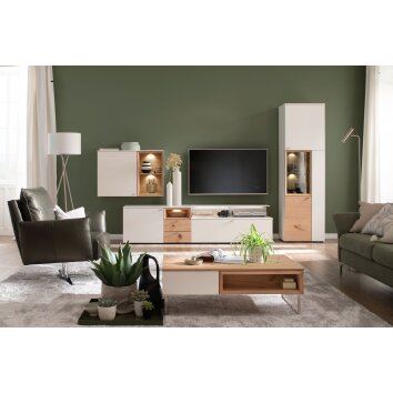 SCHÖNER WOHNEN kollektion Pina Golvlampa, Golvlampa Nickel matt, 3-ljuskällor