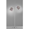 Honsel Lampor Cozy Golvlampa, Golvlampa Nickel matt, 2-ljuskällor