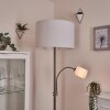 Vezza Golvlampa, Golvlampa, Läslampa Nickel matt, 2-ljuskällor