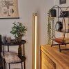 Inzino Golvlampa, Golvlampa LED Naturfärger, Svart, 1-ljuskällor