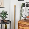 Inzino Golvlampa, Golvlampa LED Naturfärger, Svart, 1-ljuskällor