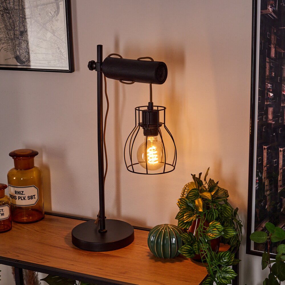 Gondo Bordslampa Brun, Svart, 1-ljuskällor main product photo