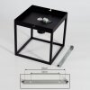 Malao Taklampa Svart, 1-ljuskällor