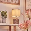 Dambrois Bordslampa Brun, Naturfärger, 1-ljuskällor