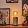 Derville Bordslampa Naturfärger, Svart, 1-ljuskällor