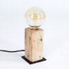 Derville Bordslampa Naturfärger, Svart, 1-ljuskällor