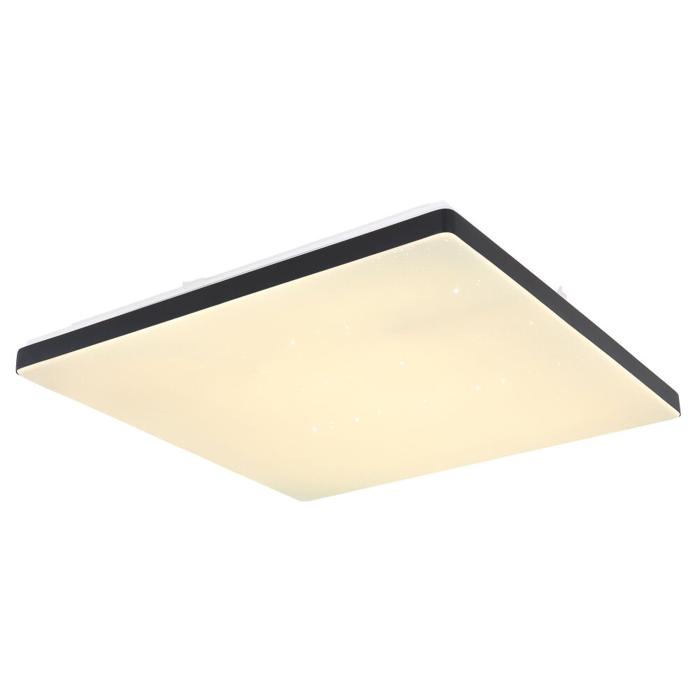 Globo ULLY Taklampa, Panel LED Svart, Vit, 1-ljuskällor, Fjärrkontroll, Färgväxlare main product photo