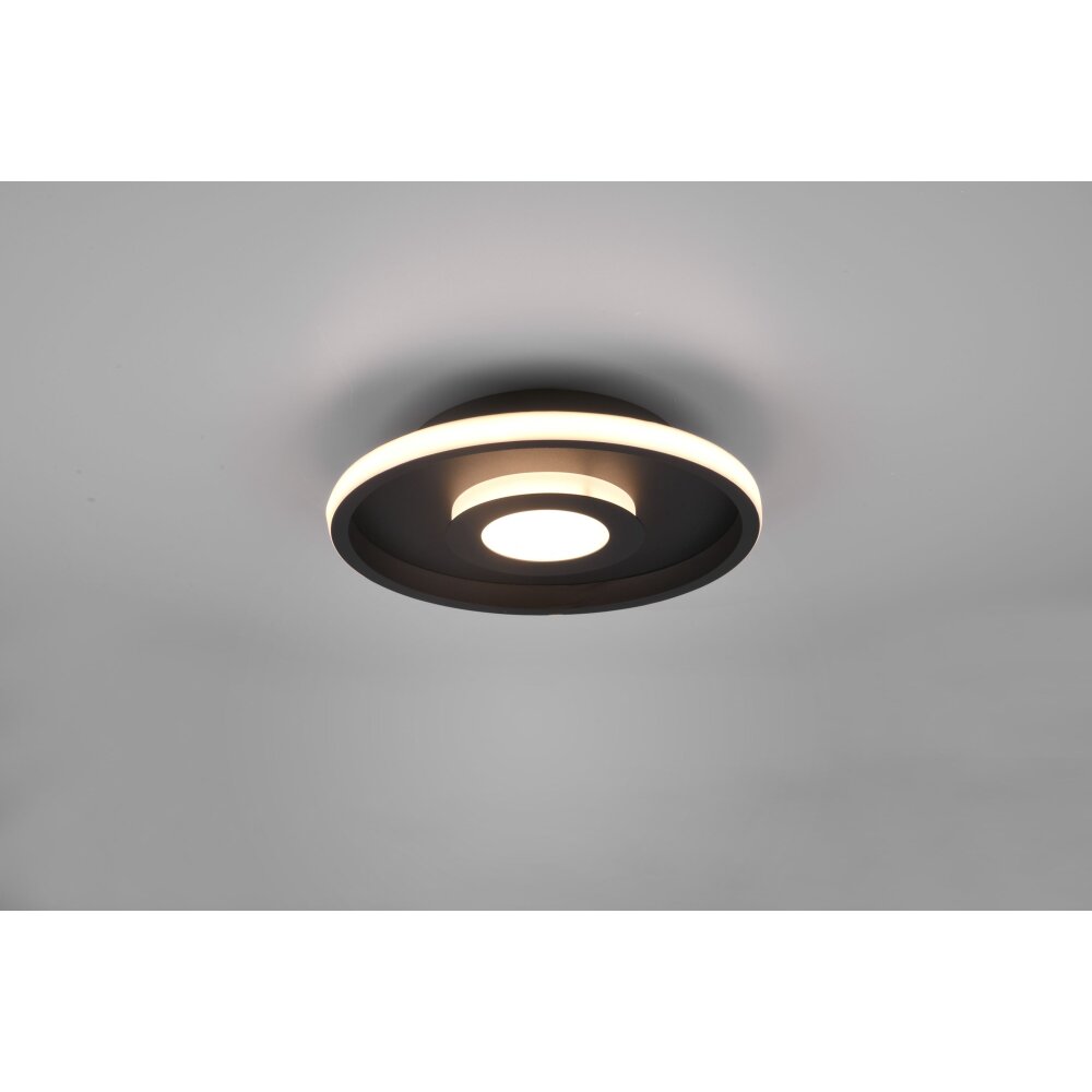Trio Ascari Taklampa LED Svart, 1-ljuskällor main product photo