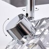 Desrue Taklampa, Takstrålkastare Krom, Silver, 1-ljuskällor Desrue Taklampa, Takstrålkastare Krom, Silver, 1-ljuskällor