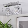 Desrue Taklampa, Takstrålkastare Krom, Silver, 2-ljuskällor