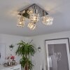 Desrue Taklampa, Takstrålkastare Krom, Silver, 4-ljuskällor