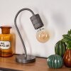 Ajaccio Bordslampa Nickel matt, 1-ljuskällor