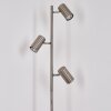Javel Golvlampa Krom, Nickel matt, 3-ljuskällor