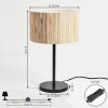 Fleuriot Bordslampa Svart, 1-ljuskällor