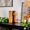 Maahui Bordslampa Naturfärger, Svart, 1-ljuskällor