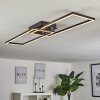 Hyacinthe Taklampa LED Krom, Svart, 1-ljuskällor