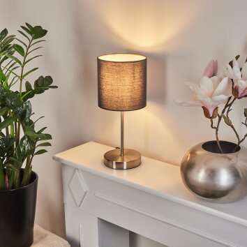 Tise Bordslampa Antracit, Vit, 1-ljuskällor