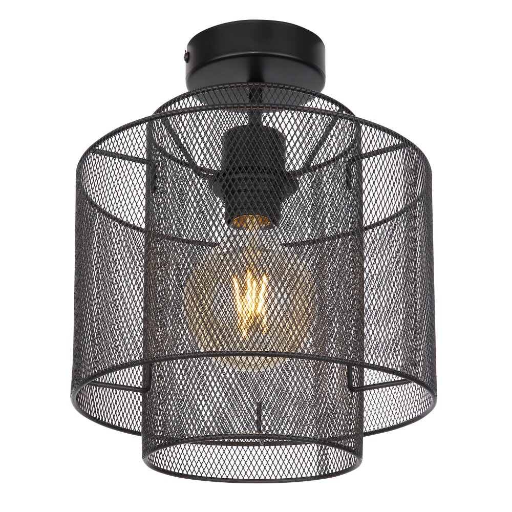 Globo AUGUSTIN Taklampa Svart, 1-ljuskällor main product photo