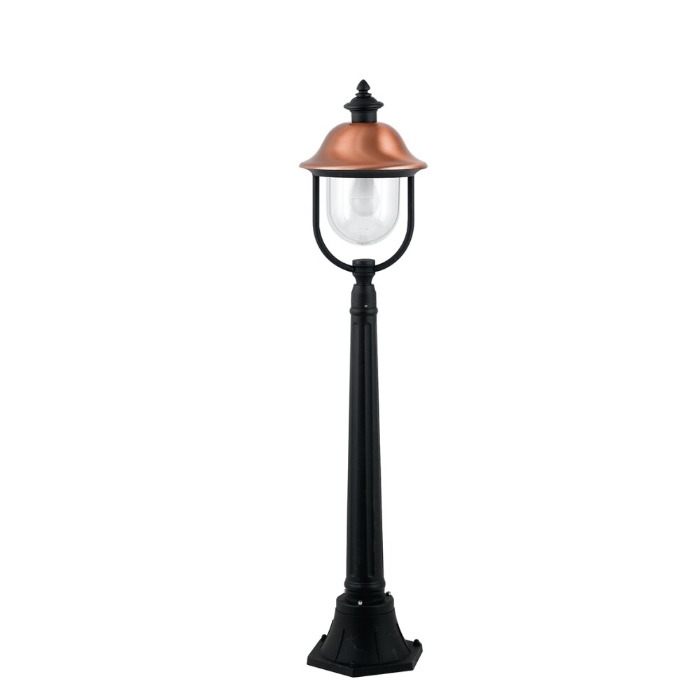 Lutec Lampor Venezia gångvägslampa Antracit, Kopparfärg, 1-ljuskällor main product photo