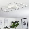 Vaseux Taklampa LED Vit, 1-ljuskällor