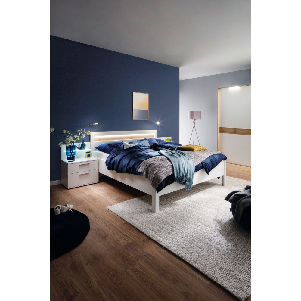 SCHÖNER WOHNEN kollektion Pina Golvlampa Nickel matt, 3-ljuskällor main product photo