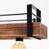 Brilliant Lampor Bankwood Pendelbelysning Svart, 3-ljuskällor