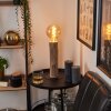 Pozos Bordslampa Naturfärger, Svart, 1-ljuskällor