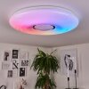 Page Taklampa LED Vit, 2-ljuskällor, Fjärrkontroll, Färgväxlare