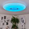 Page Taklampa LED Vit, 2-ljuskällor, Fjärrkontroll, Färgväxlare