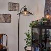 Tamins Golvlampa, Läslampa, Båglampor Svart, 1-ljuskällor