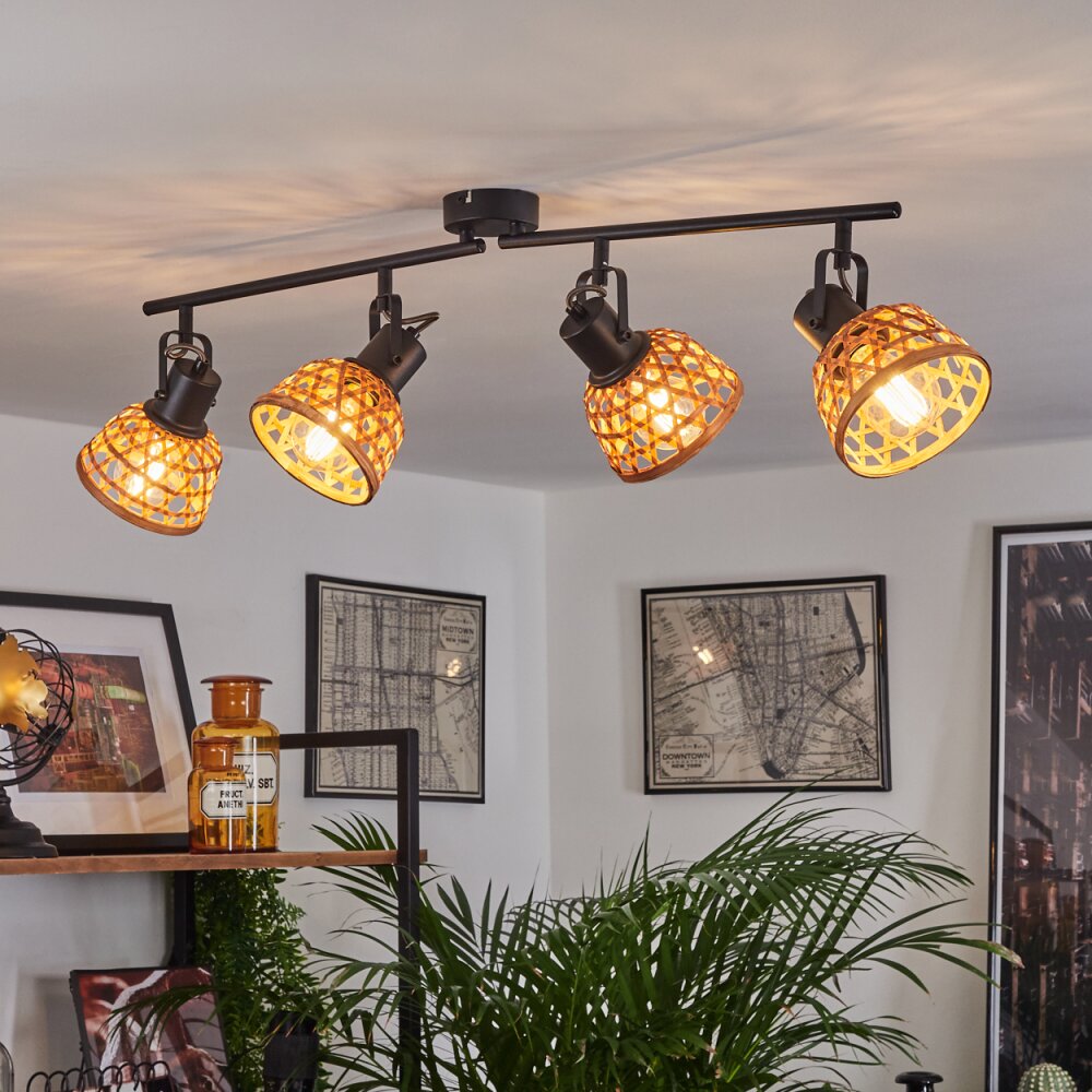 Aeschi Taklampa, Takstrålkastare Svart, 4-ljuskällor main product photo
