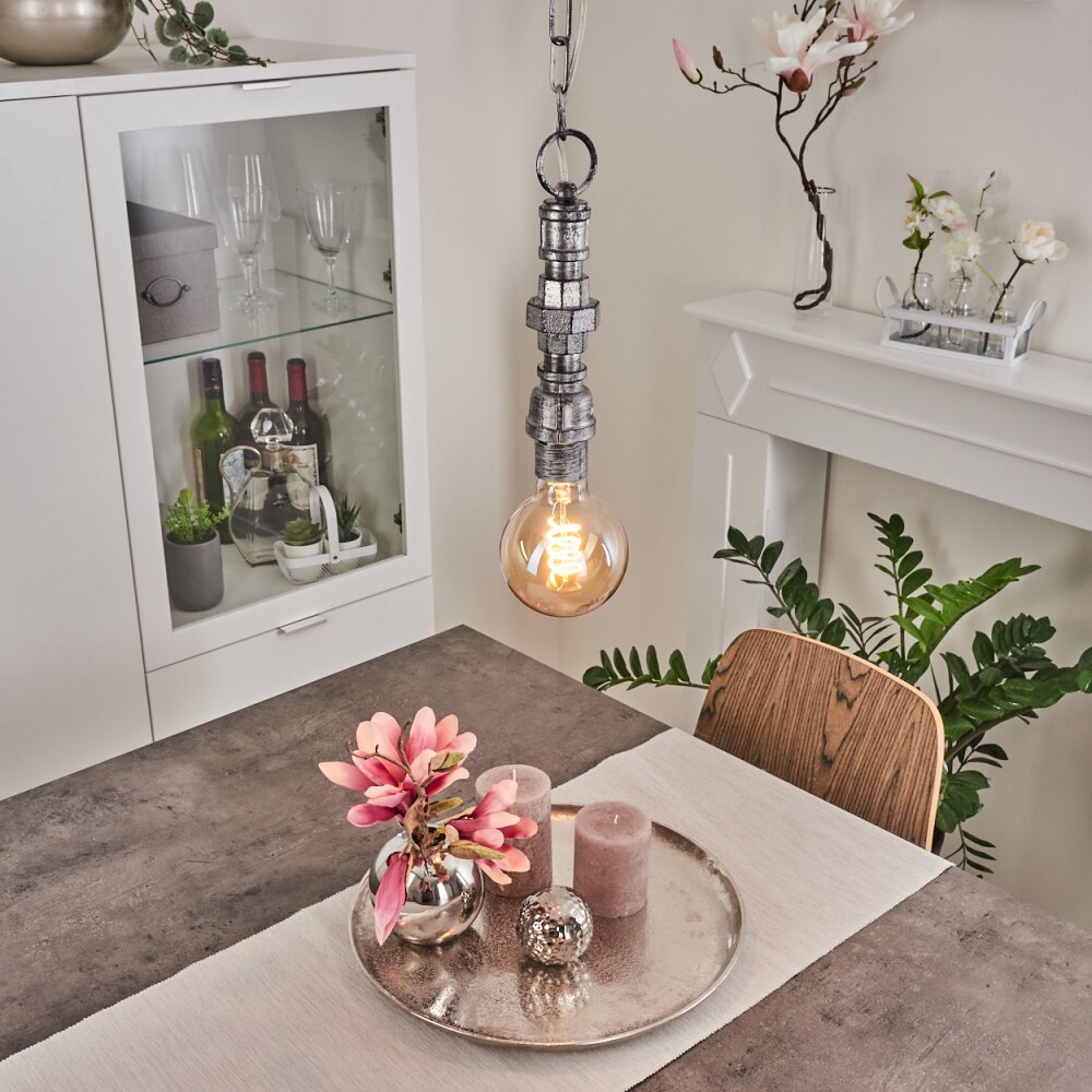 Dufort Pendellampa Silver, 1-ljuskällor main product photo