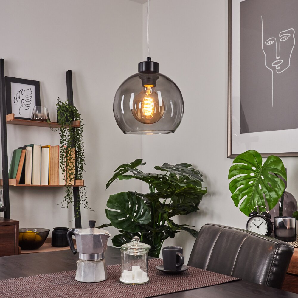 Andeer Pendellampa Svart, 1-ljuskällor main product photo