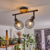 Ballis Taklampa, Takstrålkastare Naturfärger, Svart, 2-ljuskällor