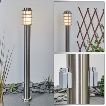 Tunes gångvägslampa Vit, 1-ljuskällor