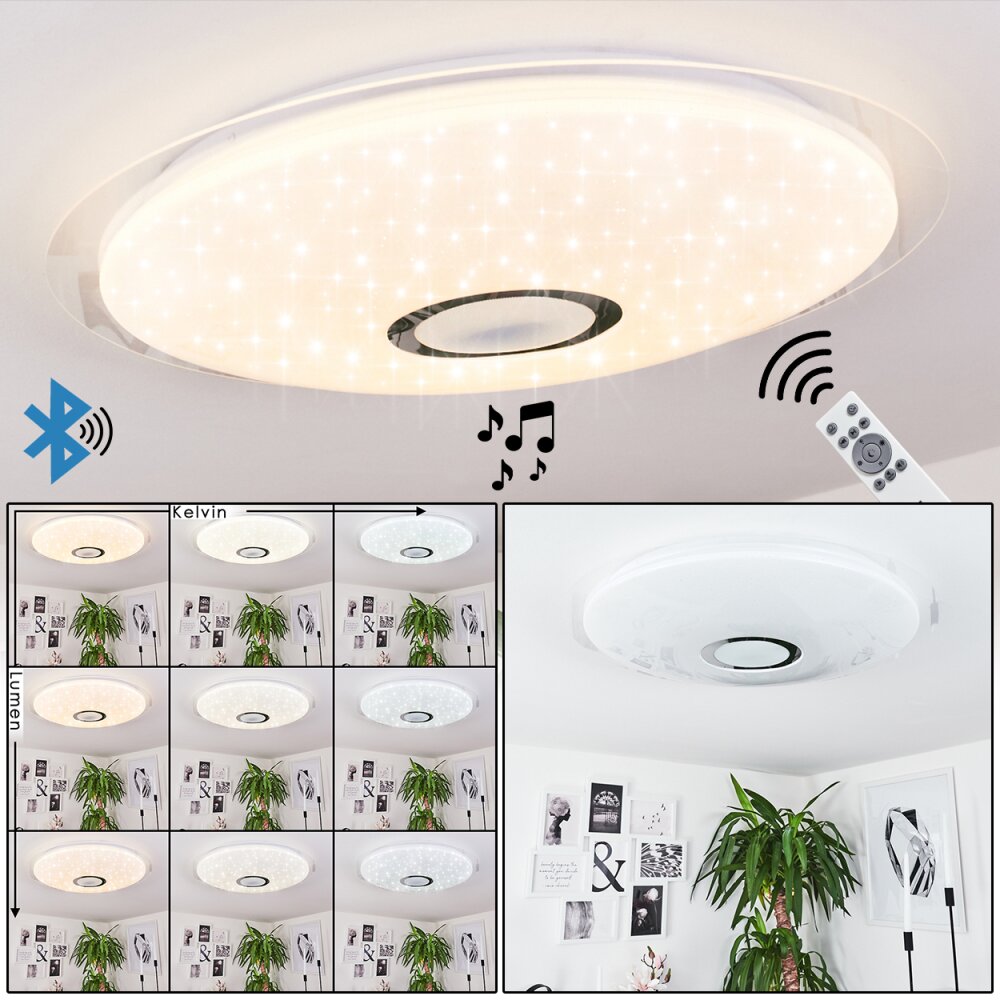 Bellach Taklampa, Panel LED Vit, 1-ljuskällor main product photo