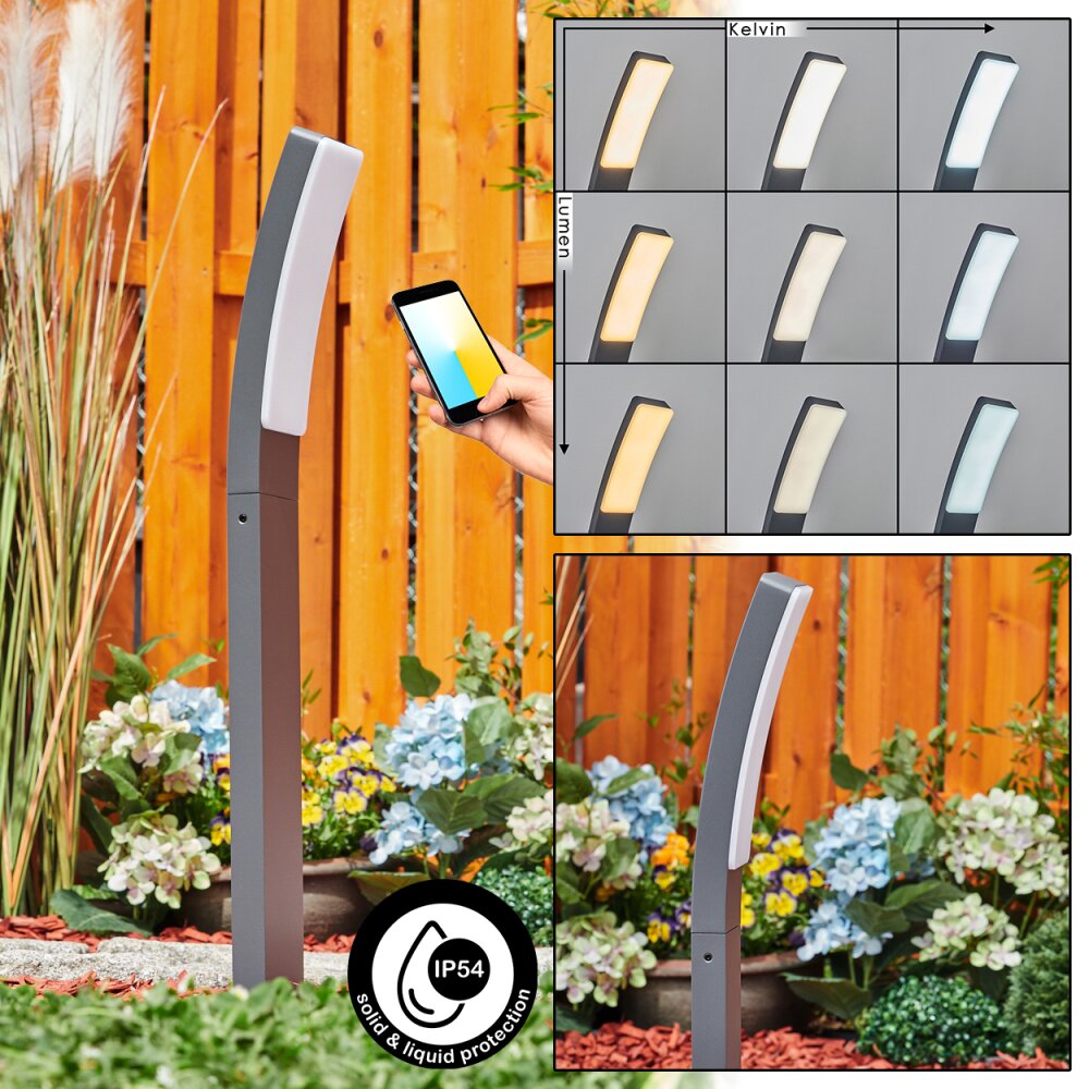 Maseru gångvägslampa LED Antracit, 1-ljuskällor main product photo