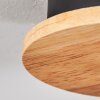 Ballis Taklampa Naturfärger, Svart, 5-ljuskällor