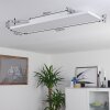 Buenaventura Taklampa, Panel LED Vit, 1-ljuskällor, Fjärrkontroll, Färgväxlare