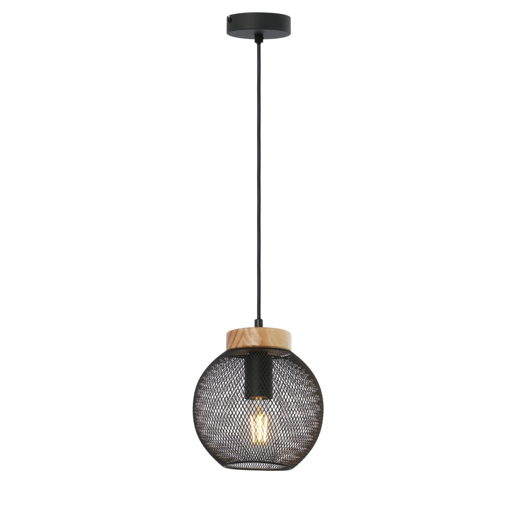 Globo PABLO Pendellampa Svart, 1-ljuskällor main product photo