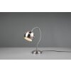 Trio Lampor Fletcher Bordslampa Nickel matt, 1-ljuskällor