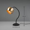 Trio Lampor Fletcher Bordslampa Mässing, 1-ljuskällor