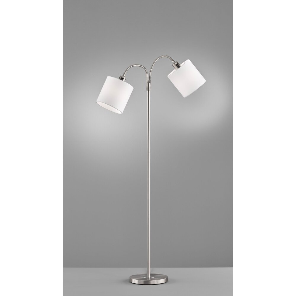 Honsel Lampor Cozy Golvlampa Nickel matt, 2-ljuskällor main product photo