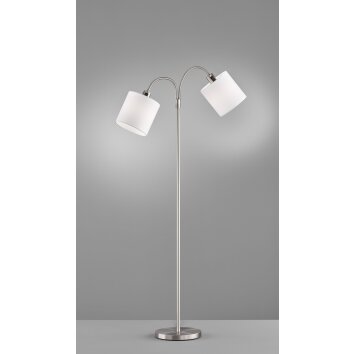 Honsel Lampor Cozy Golvlampa, Golvlampa Nickel matt, 2-ljuskällor