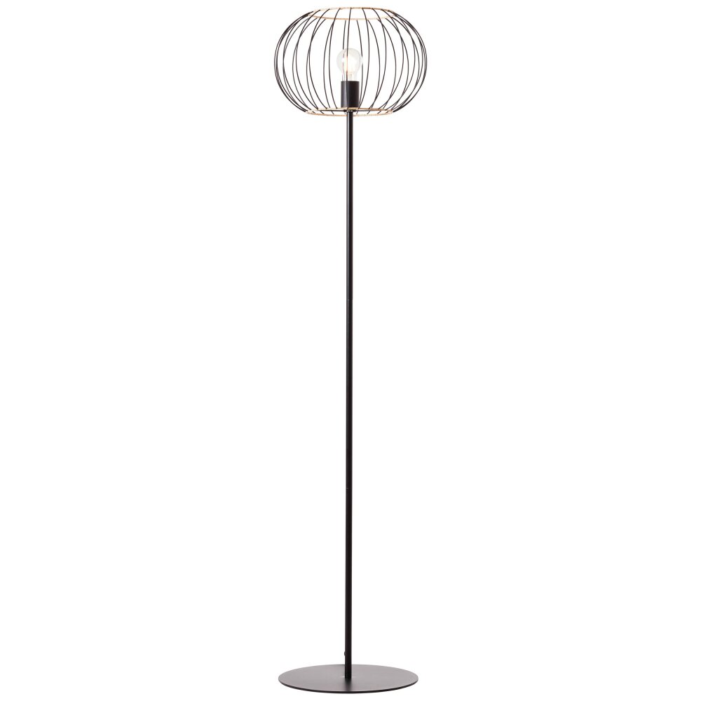 Brilliant Lampor Silemia Golvlampa Naturfärger, Svart, 1-ljuskällor main product photo